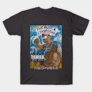 BLACK SIMPSON THE OMNIBUS COVER T-Shirt